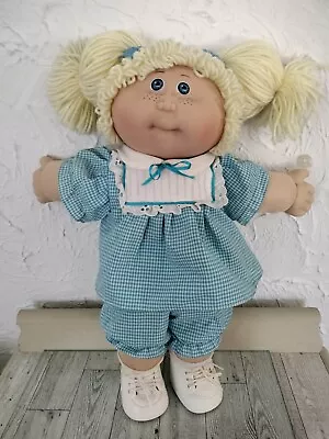 1984 Cabbage Patch Doll- Jasmar Spain/original Outfit/ With Freckles • $55