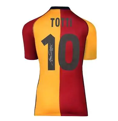 Francesco Totti Signed Roma Shirt: Home 2001-02 Autograph Jersey • $495.17