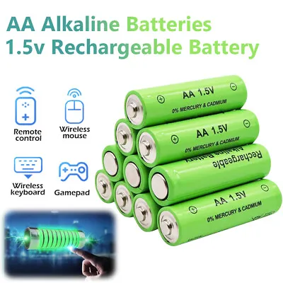 AA Rechargeable Battery 3000mAh 1.5V / 3800mAh 1.2V Recharge Batteries Universal • $12.09