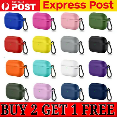 $5.18 • Buy For Apple AirPods Pro Case Airpods Case Shockproof Silicone Cover Slim Skin NEW