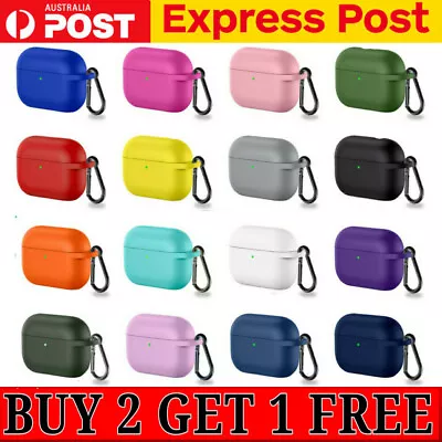 $5.46 • Buy For Apple AirPods Pro Case Airpods Case Shockproof Silicone Cover Slim Skin NEW