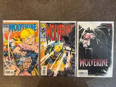 $6.99 • Buy Wolverine #82, 83, 84 Lot Of (3) (Aug. 94') Adam Kubert Covers