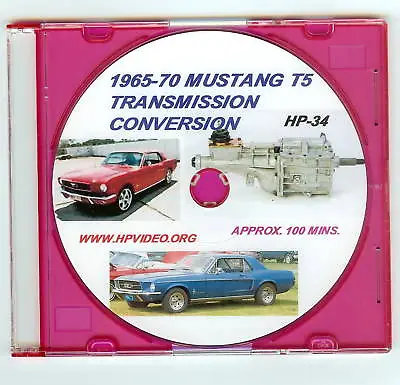 1960's Ford Mustang Falcon Etc.T5 Five Speed Transmission Conversion Video DVD  • $22.25