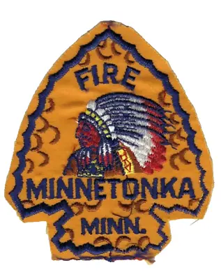 Minnetonka (Hennepin County) MN Minnesota Fire Dept. Patch - NEW! *Cheesecloth* • $6.99
