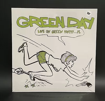 Green Day - Live On Green Vinyyy…yl (LP) Vinyl Record SEALED On GREEN Vinyl • $39