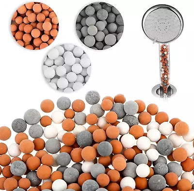 Replacement Mineral Beads For Shower Head Filters 4 Bag Shower Head Filtration  • £11.81