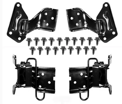 NEW! 1967 - 1968 Mustang Door Hinge Set Of 4 Upper Lower Right Left & Bolts • $179.95