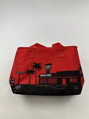 Trader Joes Insulated Bag Red 8 Gallon Reusable Cooler Large • $24.83