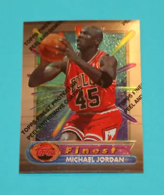 Michael Jordan 1994-95 Topps Finest W/Coating #331 Stunning Non REFRACTOR • $595