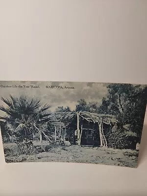 Vintage Maricopa Arizona Post Card Ofearly Home / Victorian  Lady • $5.50