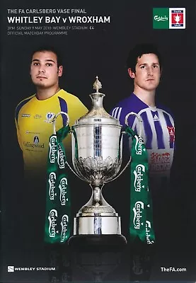 FA VASE FINAL 2010 - Whitley Bay V Wroxham - Official Programme • £3.99