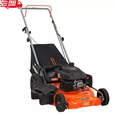 21 In.170cc 3-in-1 Gas Walk Behind Push Lawn Mower With High Rear Wheels(YG1650) • $265