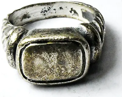 Sterling Silver KKI Kappa Kappa Iota Monogram 12mm Ring Size 9-1/2 • $29.99