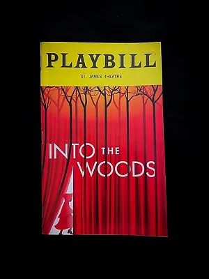£6 • Buy INTO THE WOODS Broadway Playbill Sara Bareilles, Cheyenne Jackson, Patina Miller