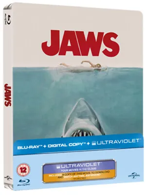 Jaws Blu-ray (2012) Roy Scheider Spielberg (DIR) Cert 12 FREE Shipping Save £s • £44.63