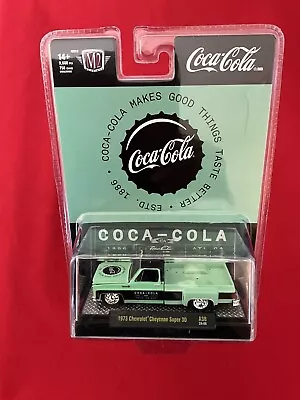 M2 Machines 1973 Chevrolet Cheyenne Super 30 Coca Cola 52500 A38 1:64 • $19.99