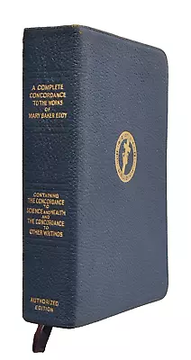 A Complete Concordance To The Works Of Mary Baker Eddy 1933 • $20
