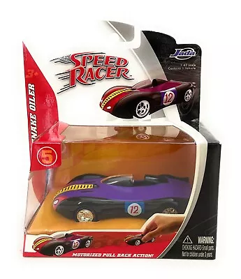 Jada 1:43 Scale Speed Racer Snake Oiler #12 Motorized Pull Back Vehicle 83131-12 • $12.99