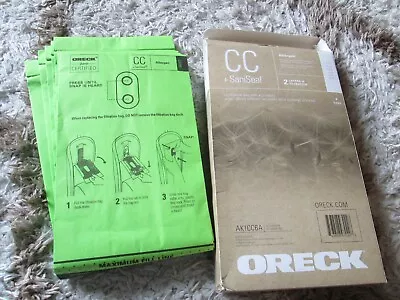 ORECK TYPE CC VACUUM BAGS ALLERGEN + SaniSeal Package Of 5 • $19.99