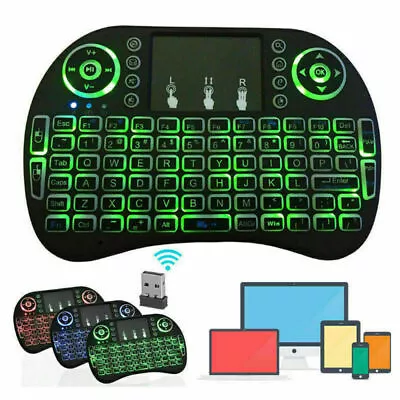 Lot Mini 2.4G  Wireless Keyboard With Touchpad For PC Android TV Kodi Media Box • $8.93