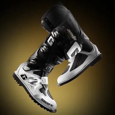 Gaerne Sg12 Jarvis Edition Enduro Boots Uk10 Us10.5 Eu45 Black/white 2179014 • $801.49