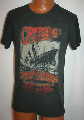 $29.99 • Buy CREEDENCE CLEARWATER REVIVAL 1969 Concert Poster Art T-SHIRT Wolfgangs Vault S