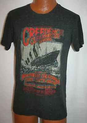 $29.99 • Buy CREEDENCE CLEARWATER REVIVAL 1969 Concert Poster Art T-SHIRT Wolfgangs Vault S