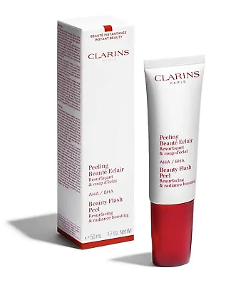 CLARINS BEAUTY FLASH PEEL 1.7 OZ / 50ML Brand New In Box • $19.99