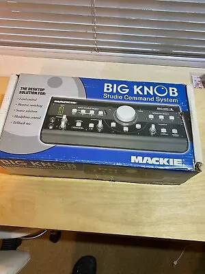 Mackie Big Knob Studio Command System • £70