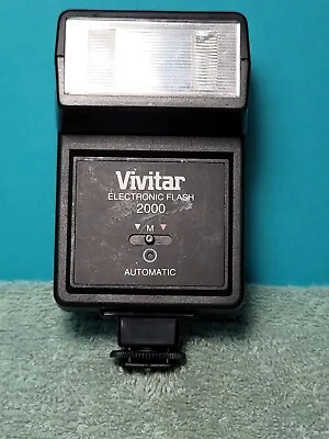 Vivitar 2000 Electronic Flash Tested .............#2304i • $7