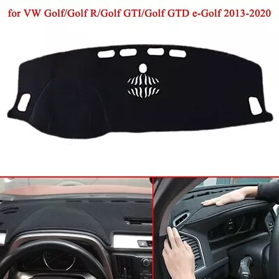 Dash Panels Cover Mat For VW Golf Golf R GTI GTD 2013-2020 Cover Dashboard Mat • $34.98