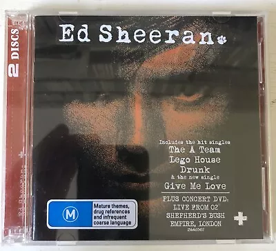 ED SHEERAN  + Plus (Deluxe Edition)  Rare 2012 28Trk CD/DVD *Bonus DVD • $8