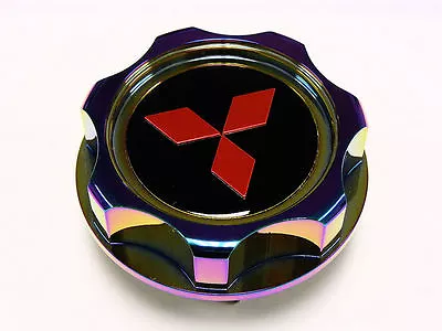 Mitsubishi Motors Engine Billet Aluminum Neo Chrome Valve Cover Oil Filler Cap R • $26.95