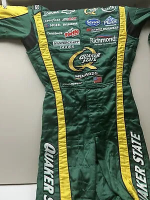 Paul Menard NASCAR Race Used/Worn Fire Suit Quaker State Sponsor Nice Wear • $1200