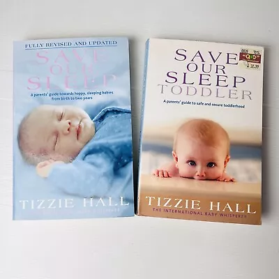 $24.95 • Buy Save Our Sleep + Save Our Sleep Toddler Tizzie Hall Books