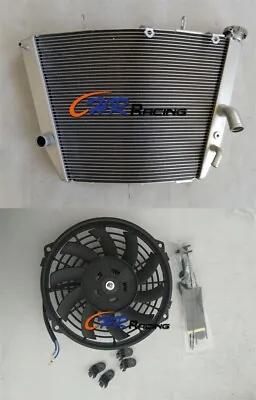 Aluminum Radiator+12 FAN FOR SUZUKI GSXR600 GSXR 750 2006-2011 2007 2008 2009 • $175