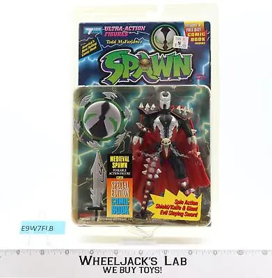 Medieval Spawn + Comic Book Spawn 1994 Todd Toys Action Figure NEW SEALED • $25