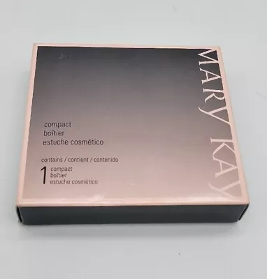 Mary Kay Black Magnetic Compact With Mirror 017362 NEW Unfilled • $7.90