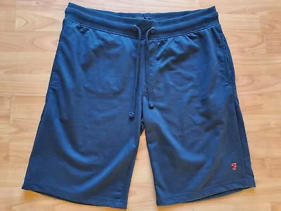 Bnwt Mens Farah Lounge Wear Navy Shorts With Pockets Size L • £7