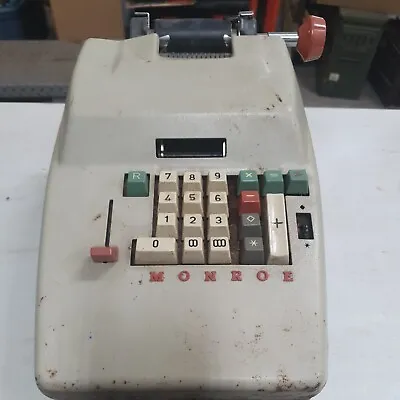 Monroe Calculating Machine  Made In Germany Adding Electronic • $20