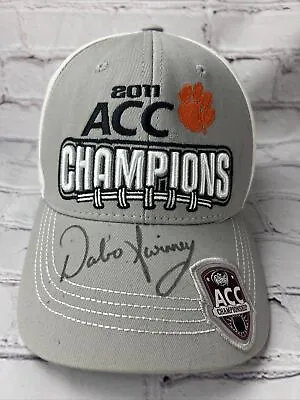 Dabo Swinney Autograph Signed Clemson Tigers 2011 ACC Championship Hat Cap • $45