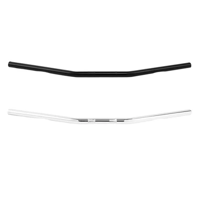 $29.99 • Buy 1'' Custom Handlebar Bar Fit For Harley Sportster Dyna V-Rod Black/Chrome