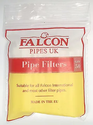  Falcon Pipe Filters For Falcon International Pipes (Pack Of 50) • £10.99