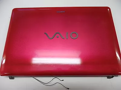 $47.34 • Buy SONY VAIO VPCEA3S1E Screen Lid Rear Cover / Cables 012-400a-3029