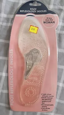 £10.10 • Buy Magnetic Massage Shoe Insoles Acupressure Foot Therapy Reflexology Pain Relief