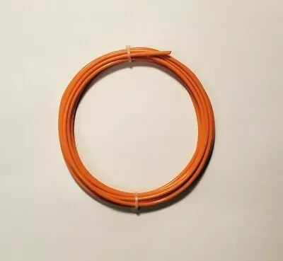 14 AWG  Orange Mil-Spec Wire Type E  (PTFE) Stranded Silver Plated 10 Ft • $8.29