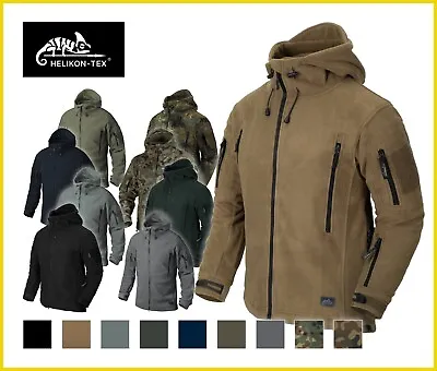 Helikon-tex PATRIOT Double Fleece Jacket Combat Hooded Warm Outdoor Tactical • $86.90