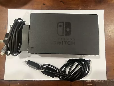 Nintendo Switch Dock  Set+ Ac Charger+ Hdmi Excellent Condition Tested • $80