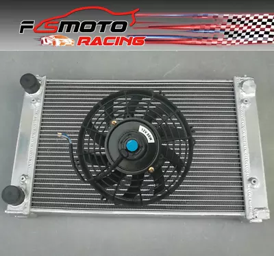 Radiator+Fan For VW Scirocco Corrado Jetta Golf GTI MK2 1.6 1.8 16V 1982-1992 MT • $168