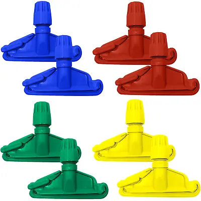 Kentucky Mop Head Holder Clip For Handle Bracket Replacement Plastic Mopping 2X • £7.99